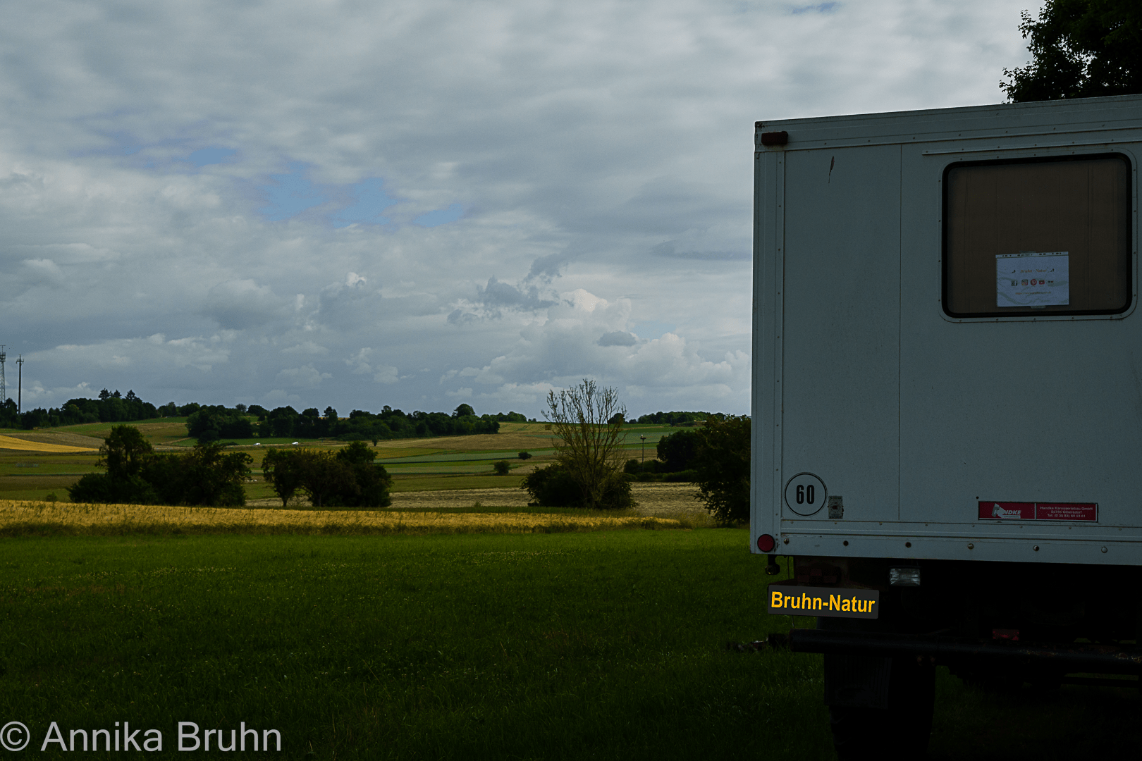 Mit Aussicht auf ein Storchennest!